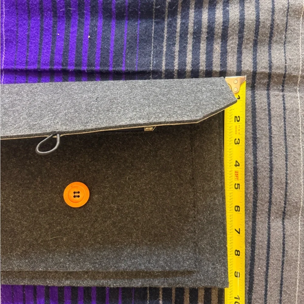 NEW Gray Felt laptop case for 13” MacBook Air or other and/or tablets